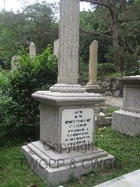 Hong Kong Cemetery - Brown, Edward